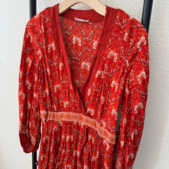 Spell & The Gypsy Jewel Soiree Copper Dress Size Large - Picture 8 of 11